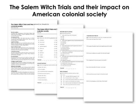 How did the Salem Witch Trials Impact Religious Beliefs in Colonial America?